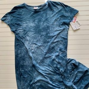 Large Blue Tie Dye Maria